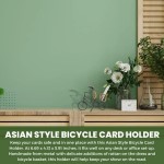 MS011 Asian Style Bicycle Card Holder 